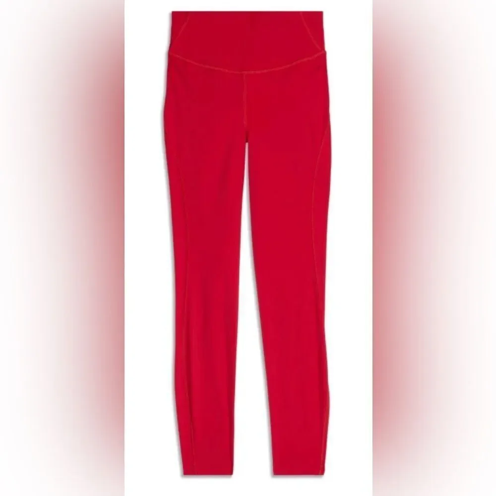 NWOT Lululemon Women’s Plus Base Pace High Rise  Red 25” Leggings - Size 20